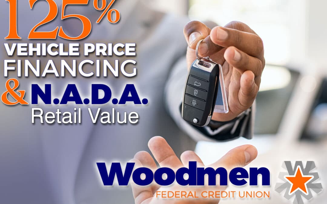125% OF VEHICLE PRICE FINANCING